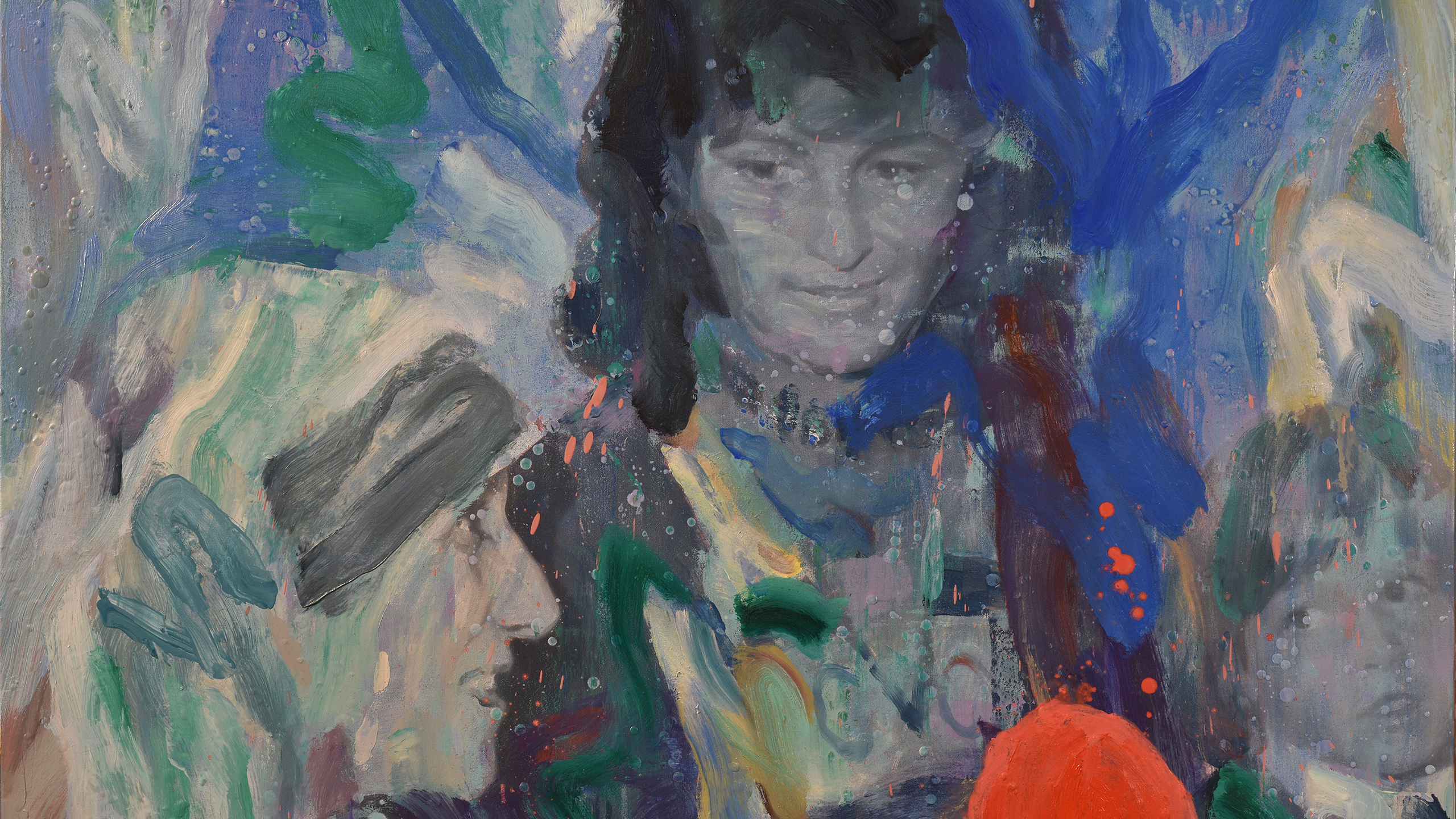 Continuum, painting from LIGHT\POWER: The Kennedy Women by Vincent Xeus