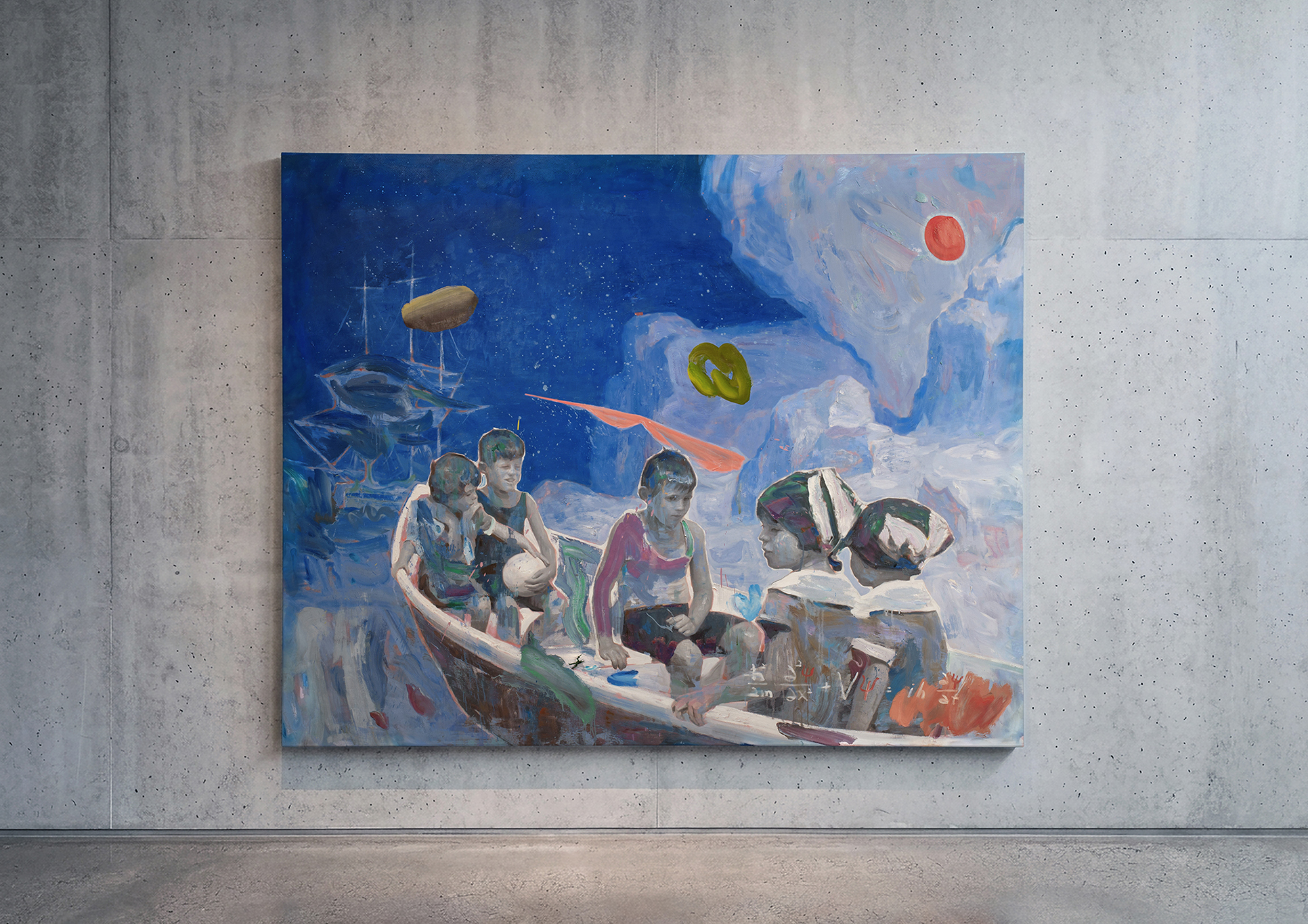 Neverland, installation view from LIGHT\POWER: The Kennedy Women, exhibition by contemporary artist Vincent Xeus