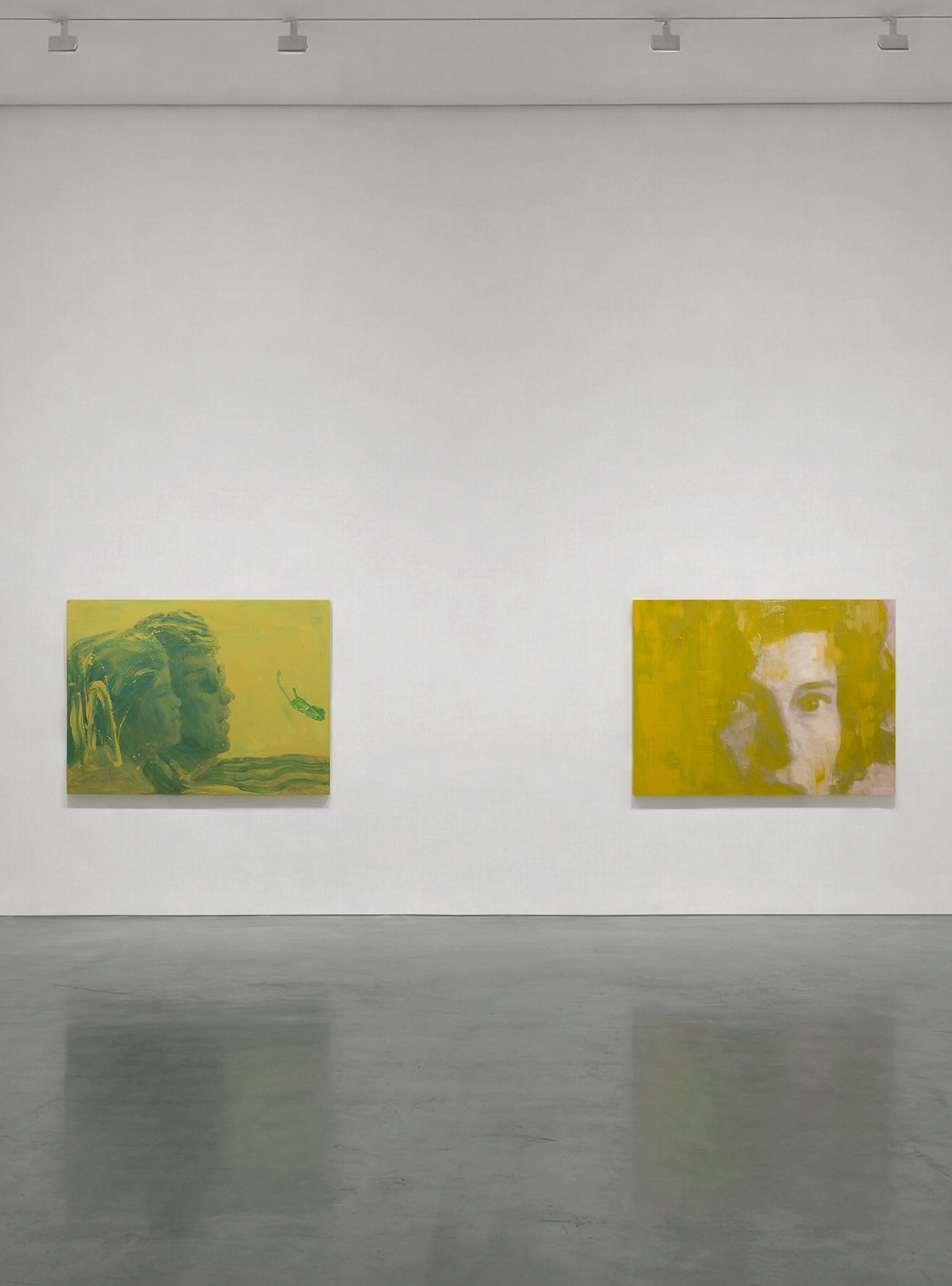 Ripple and Eunice, paintings from LIGHT\POWER: The Kennedy Women by Vincent Xeus