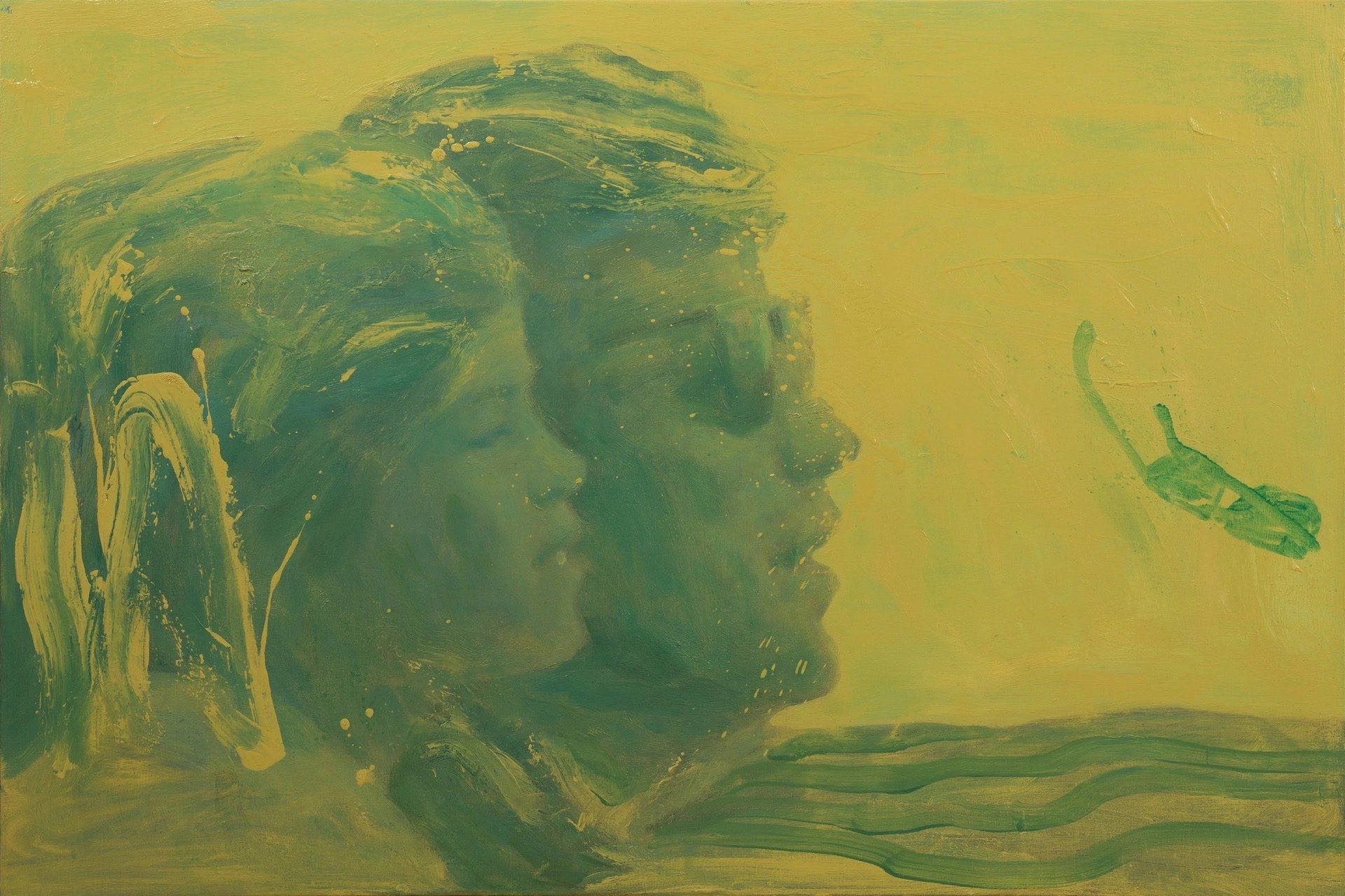 Wave, painting by Vincent Xeus