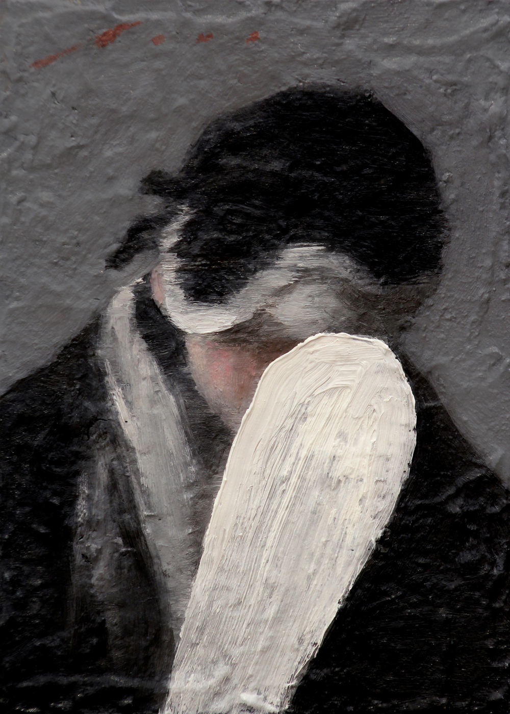 Blanched Identity, painting by Vincent Xeus