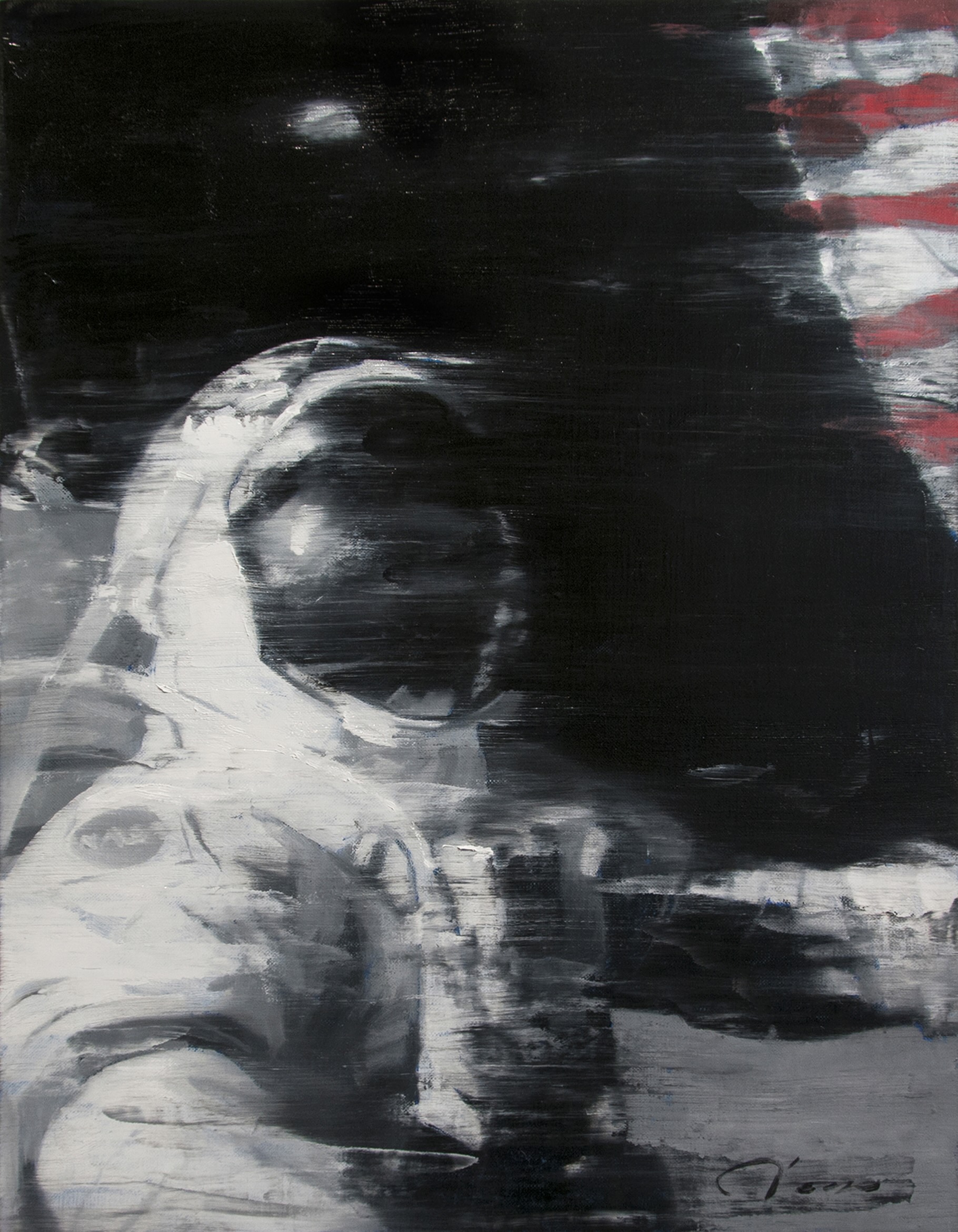 Earth, painting by Vincent Xeus