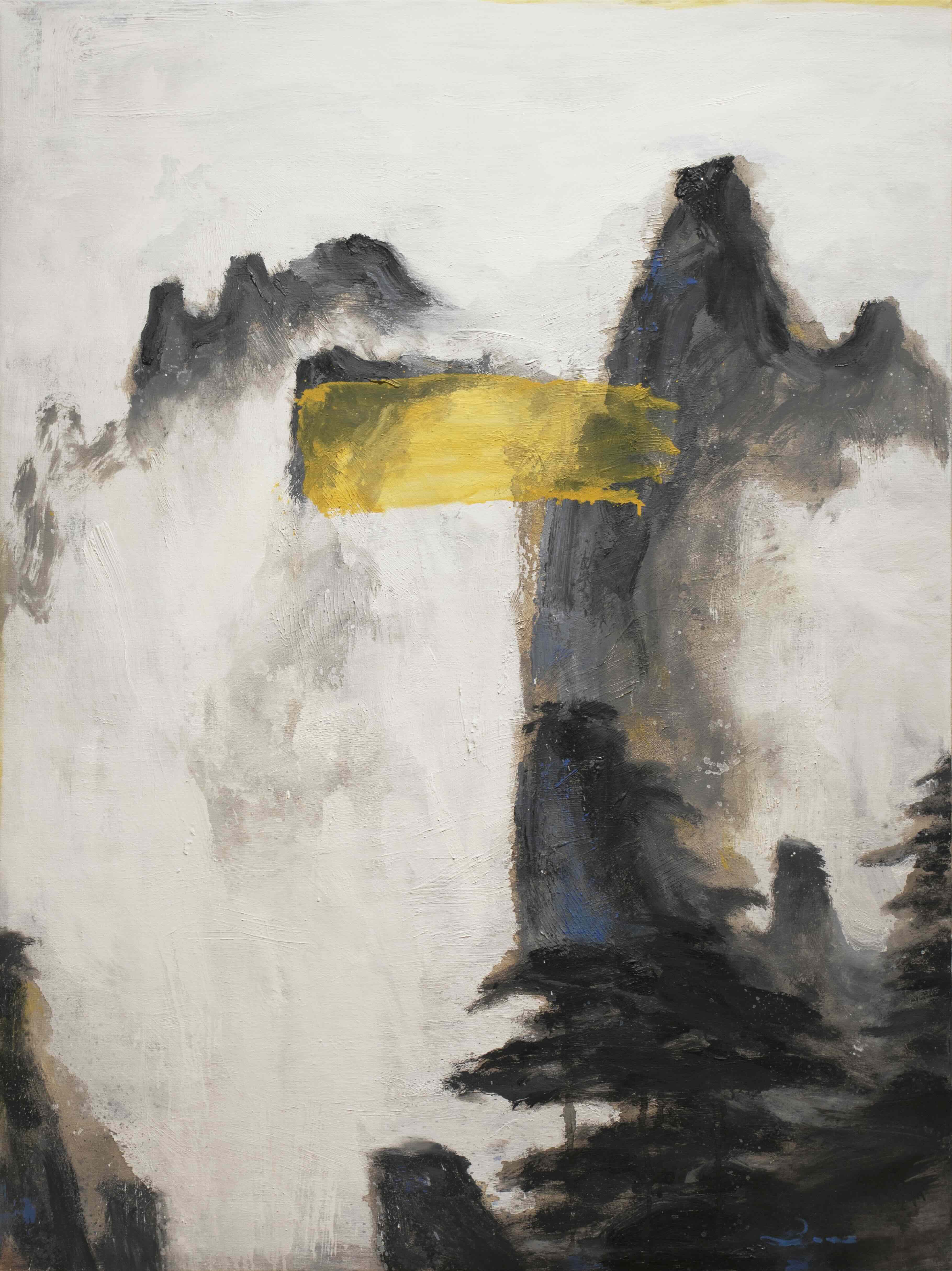 Mountain, painting by Vincent Xeus