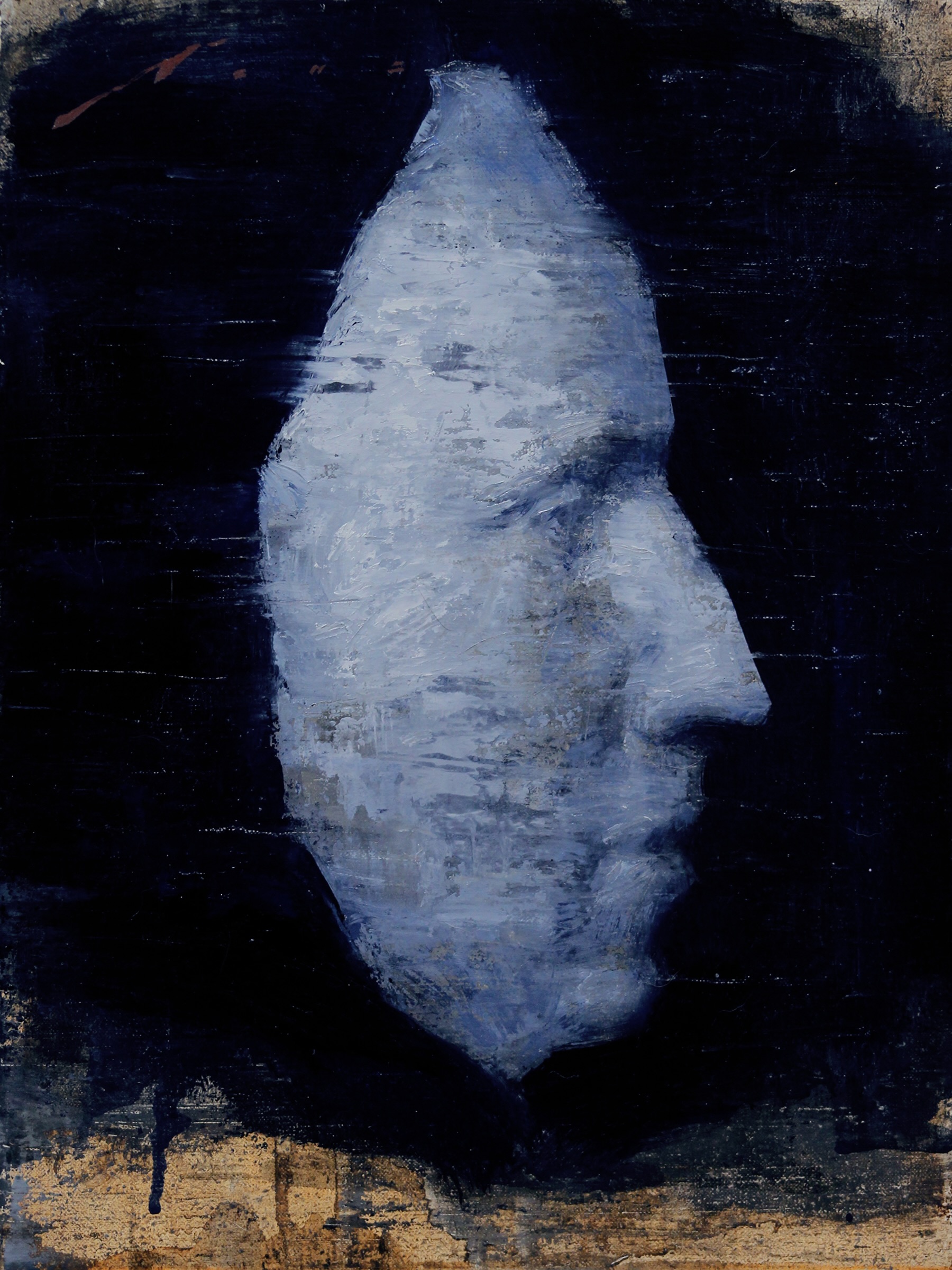 The Philosophy of Blue, painting by Vincent Xeus
