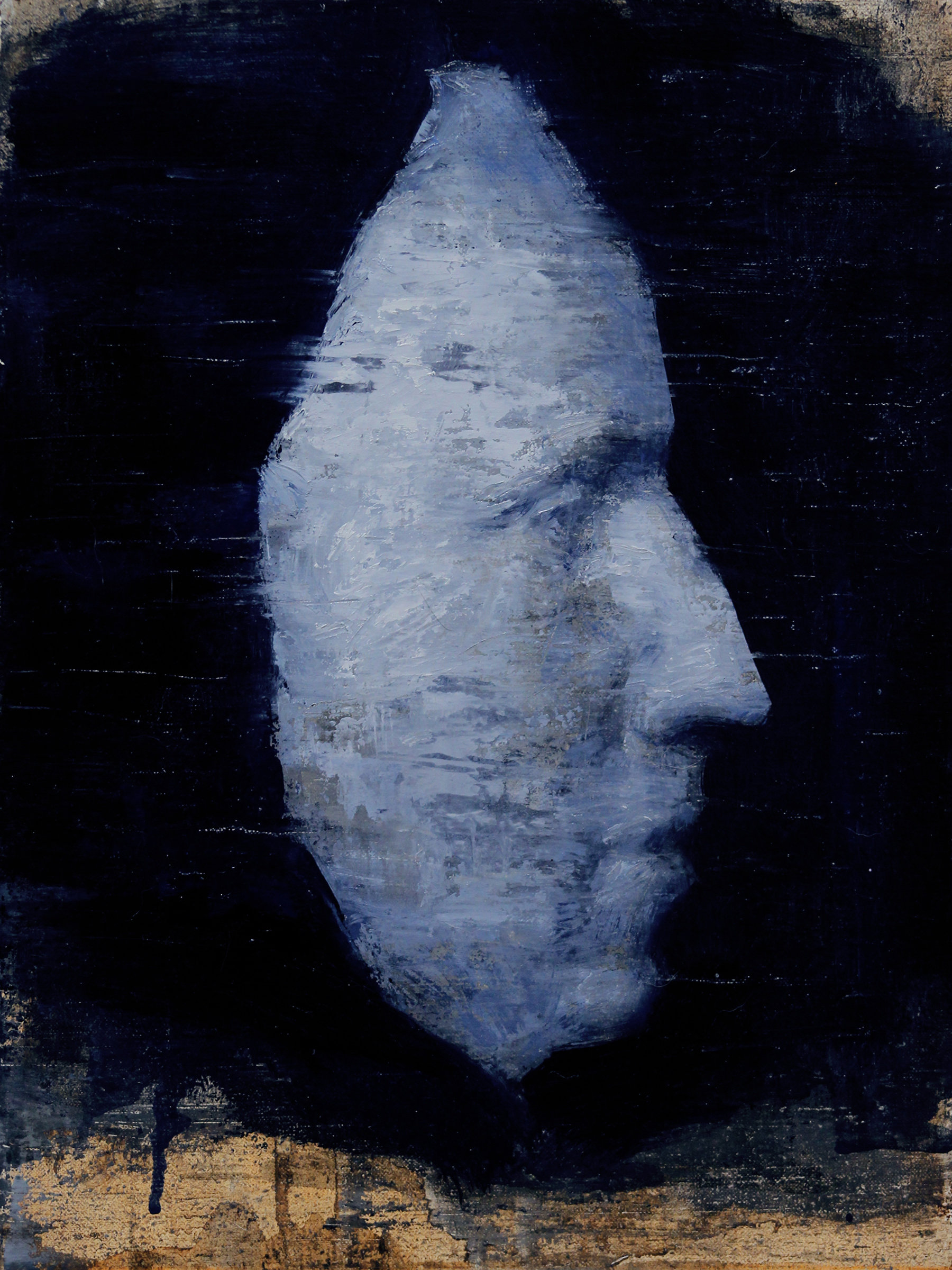 The Philosophy of Blue, painting by Vincent Xeus