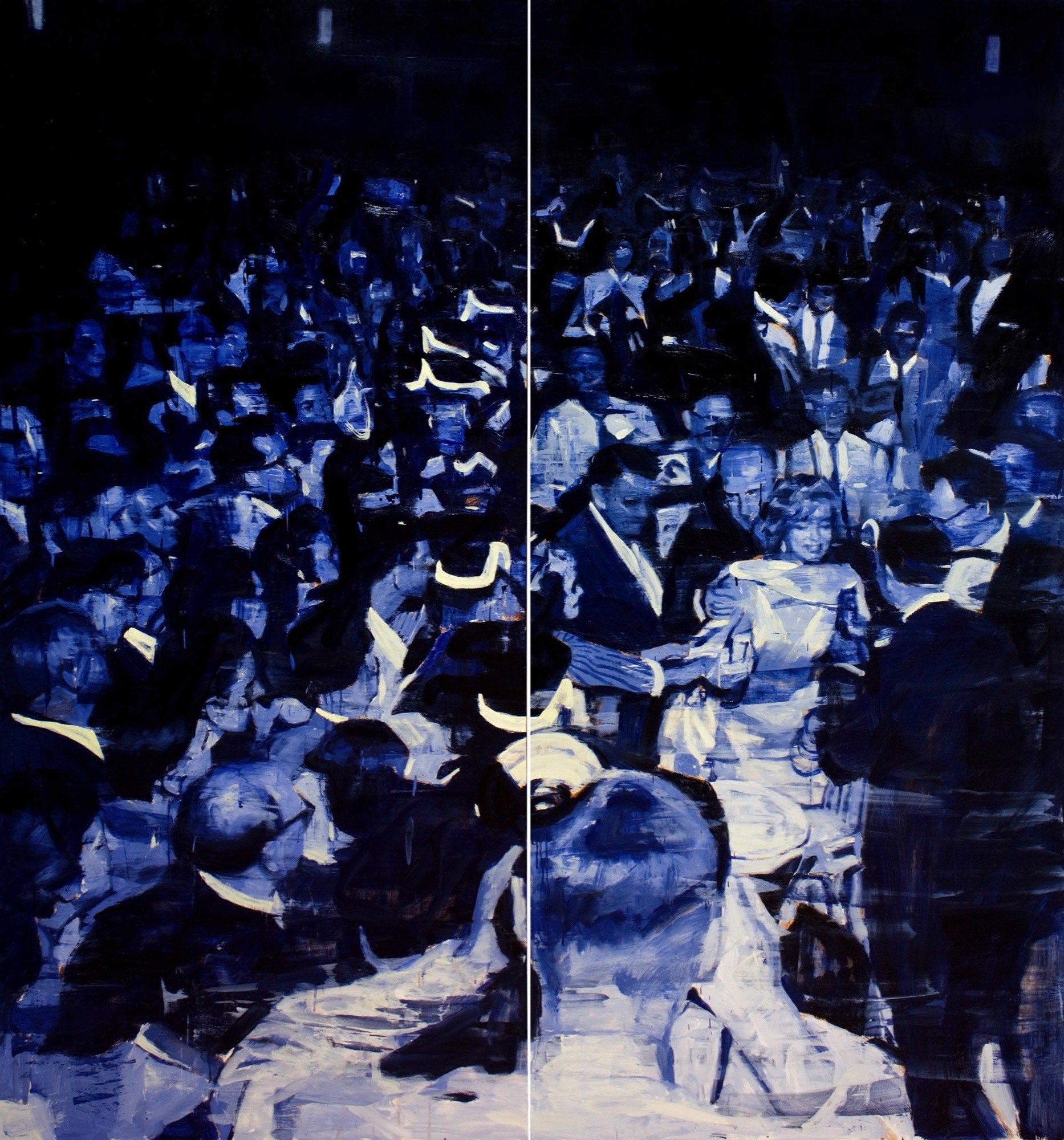 The Rest of You are Just Visiting, painting by Vincent Xeus