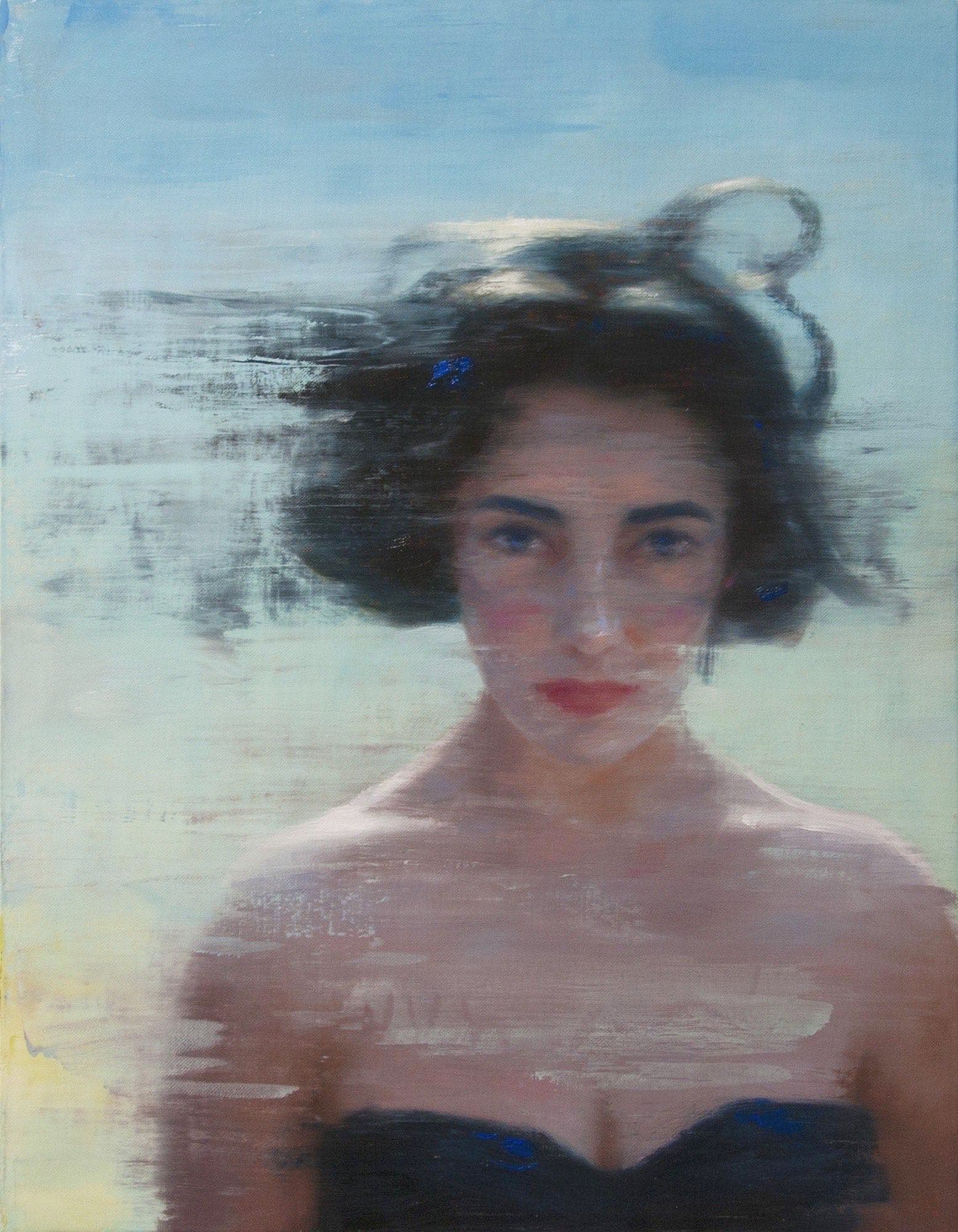 Elizabeth, painting by Vincent Xeus