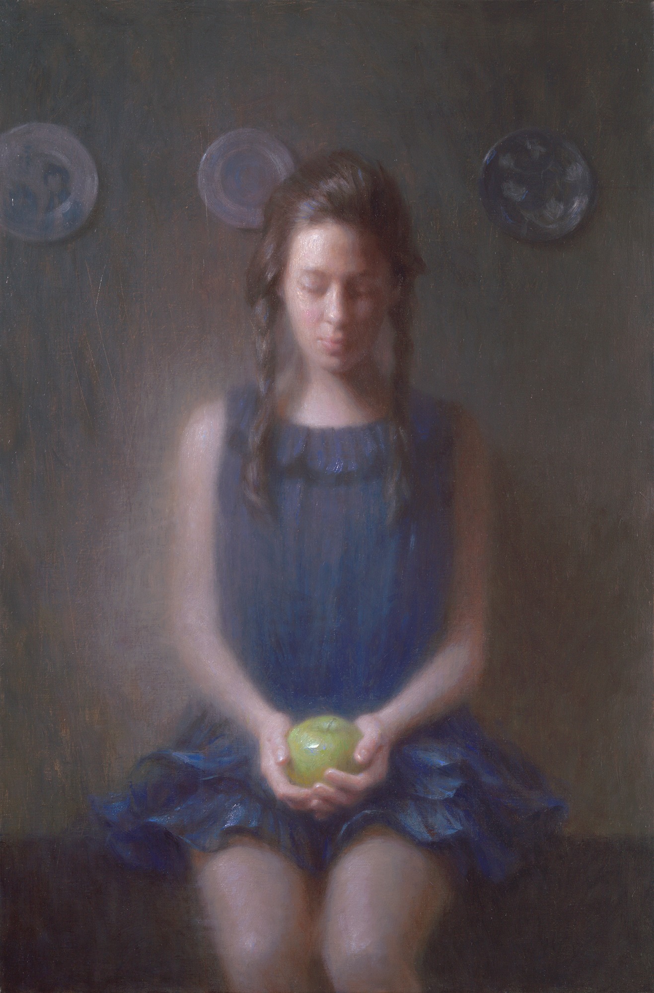 Emma Choosing, painting by Vincent Xeus