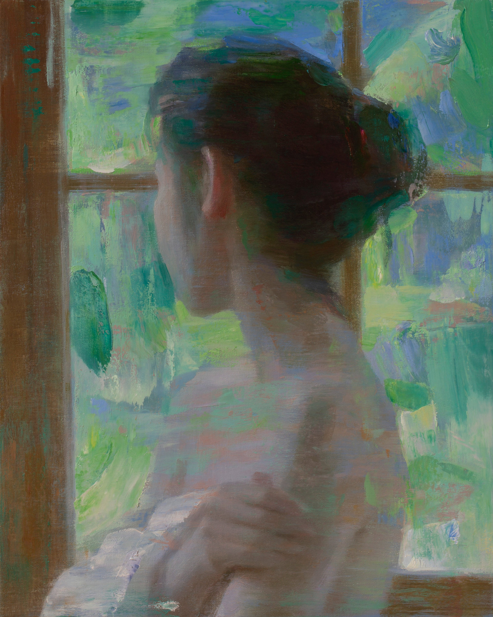 Reflections, painting by Vincent Xeus