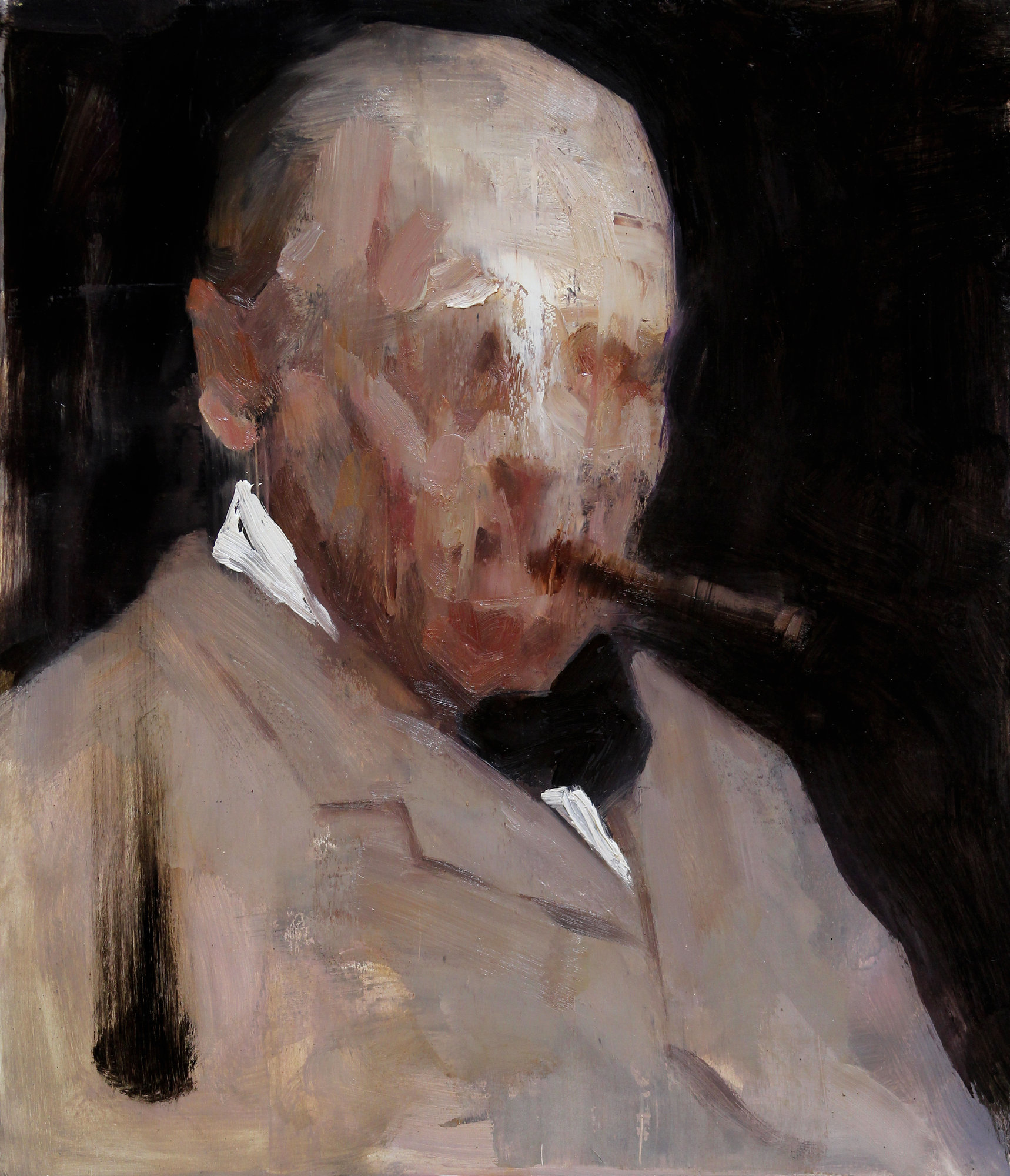 Smudge on the Nobleman, painting by Vincent Xeus