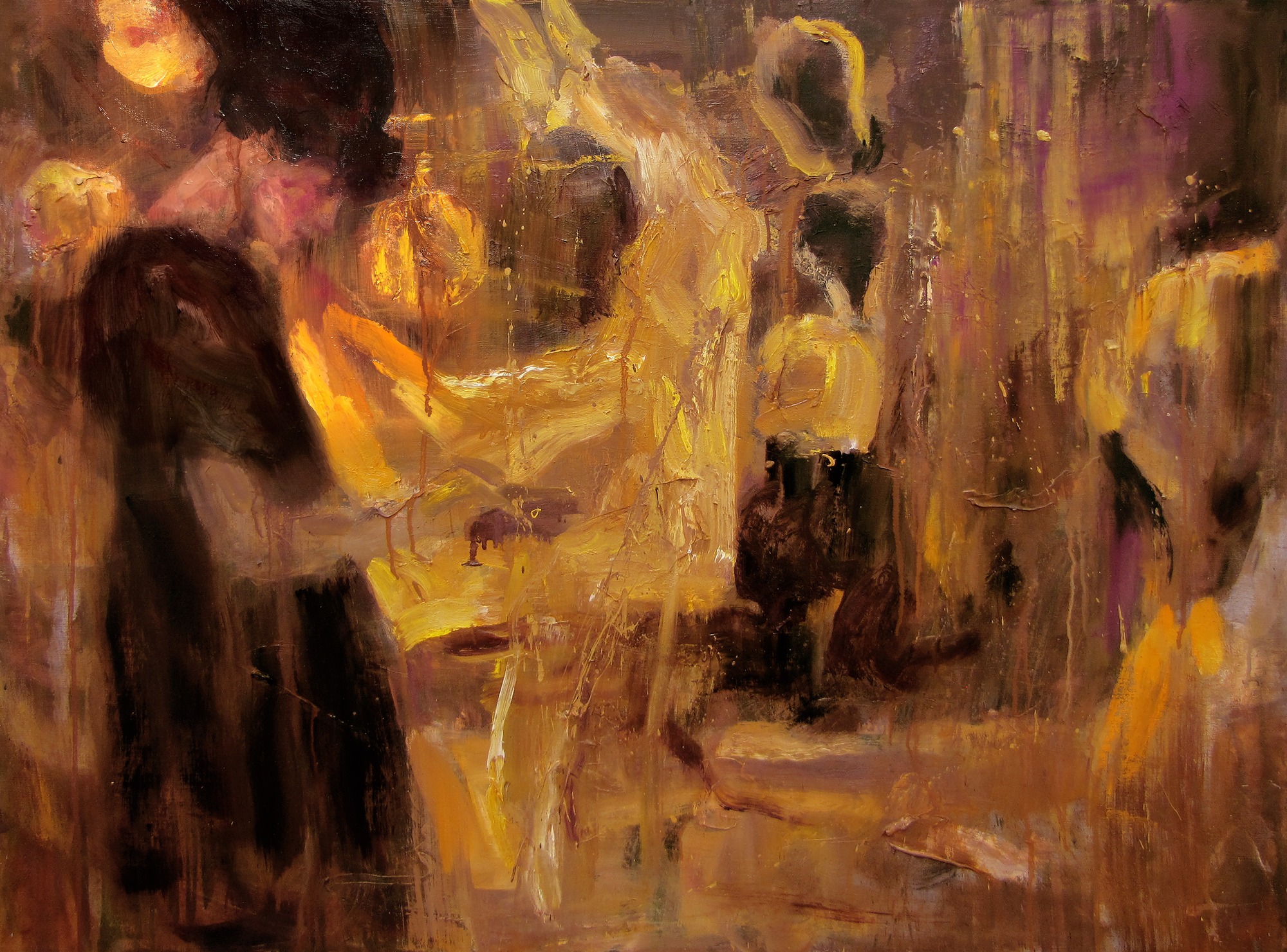 Symphony with Klimt, painting by Vincent Xeus