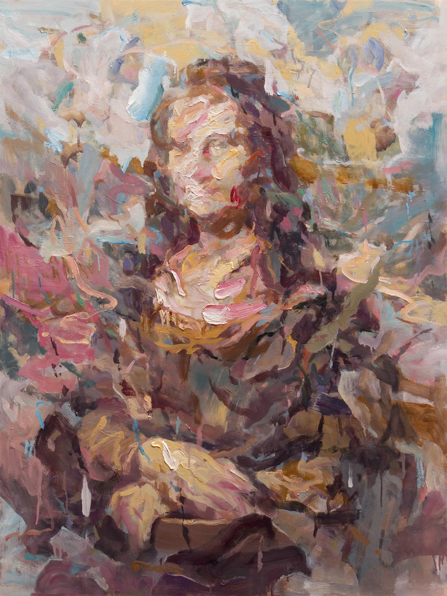 They Just Lie There and They Die There, painting by Vincent Xeus
