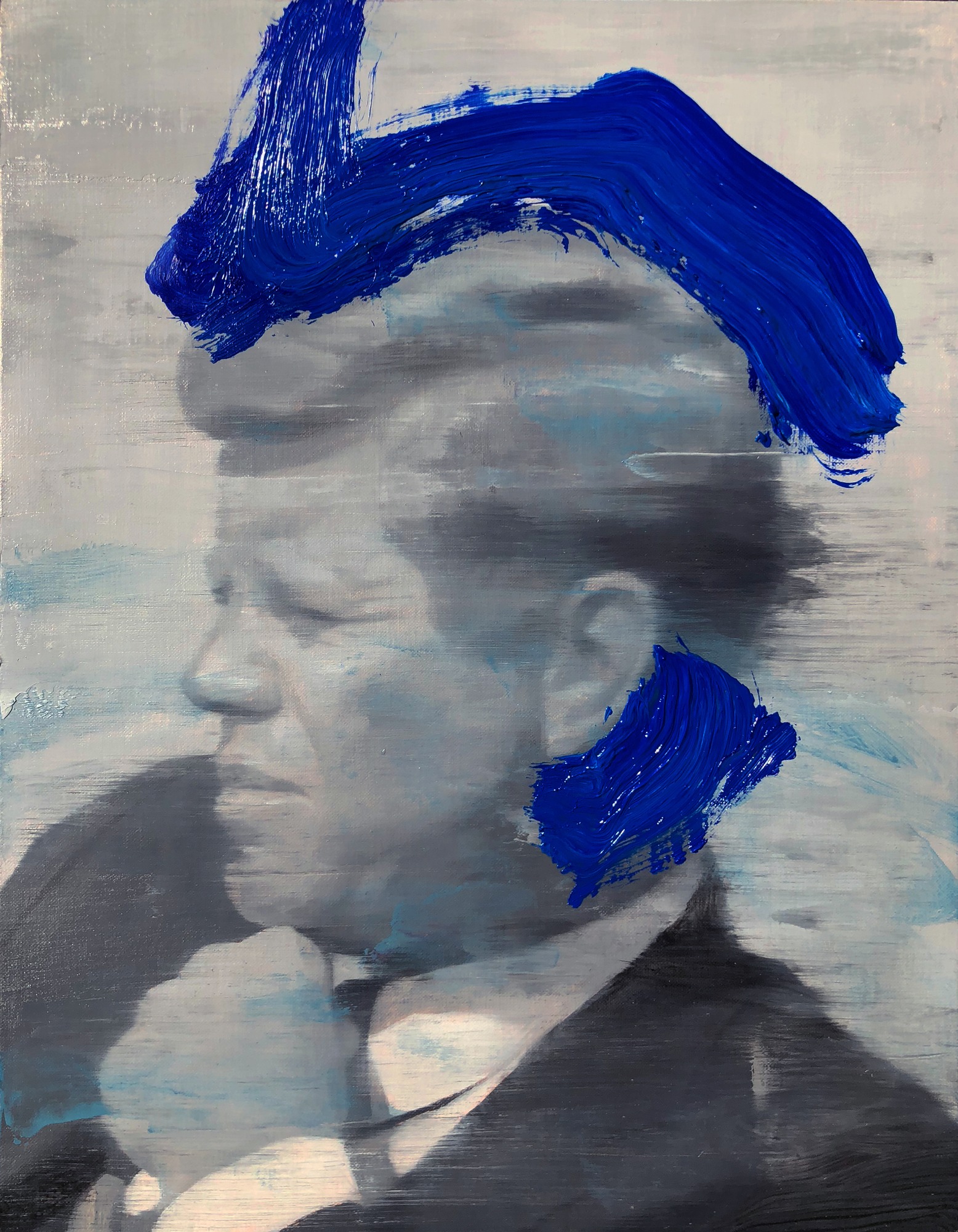 Untitled (JFK), painting by Vincent Xeus